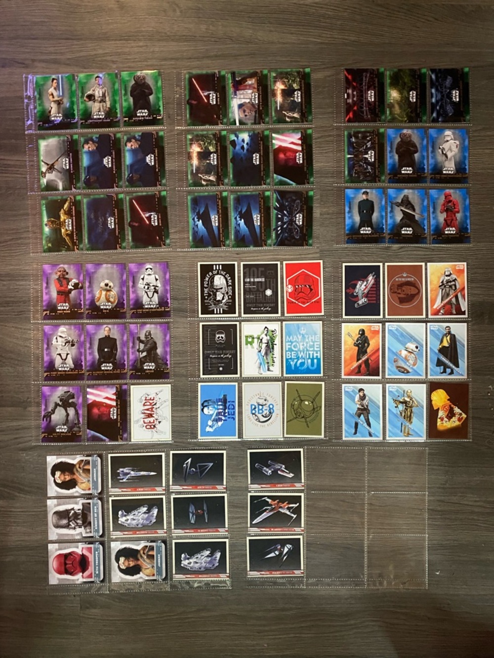 2020 The Rise of Skywalker Series 1 Parallels and Inserts
💥 InComplete 💥